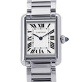 CARTIER tank mast SM H29.5mm×W22mm Stainless Steel Silver DialWSTA0051
