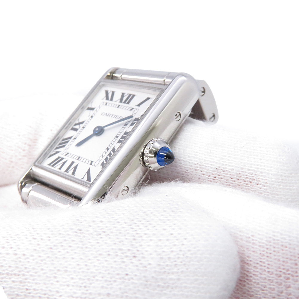 CARTIER tank mast SM H29.5mm×W22mm Stainless Steel Silver DialWSTA0051