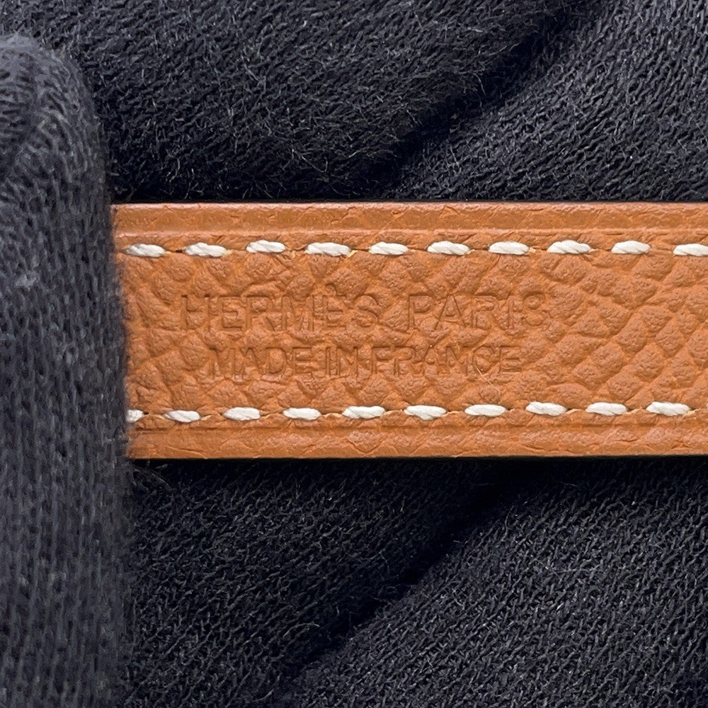 HERMES Gallopin Buckle Sur Mer Belt Black/Gold/Multicolor Swift Leather Epsom Size 90