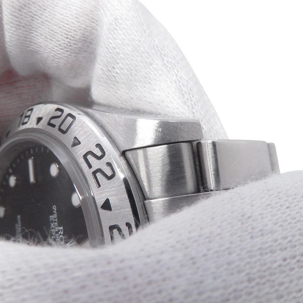 ROLEX ExplorerⅡ W40mm Stainless Steel Black Dial16570