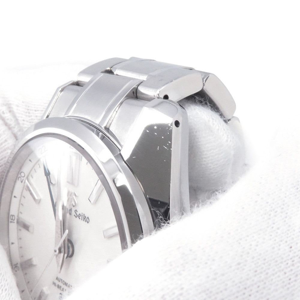 SEIKO Grand SEIKO Mechanical Hi-Beat GMT W40mm Stainless Steel Silver DialSBGJ201