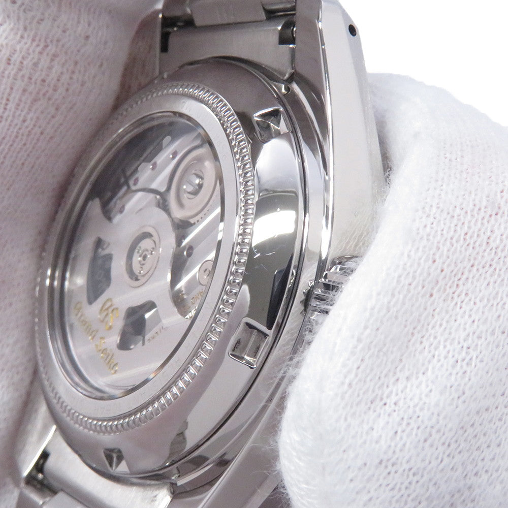 SEIKO Grand SEIKO Mechanical Hi-Beat GMT W40mm Stainless Steel Silver DialSBGJ201