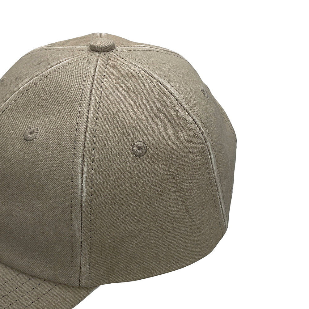 Bottega Veneta Flannel print cap Size M Beige739329 Nubuck Leather