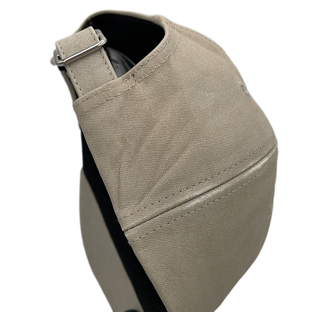 Bottega Veneta Flannel print cap Size M Beige739329 Nubuck Leather