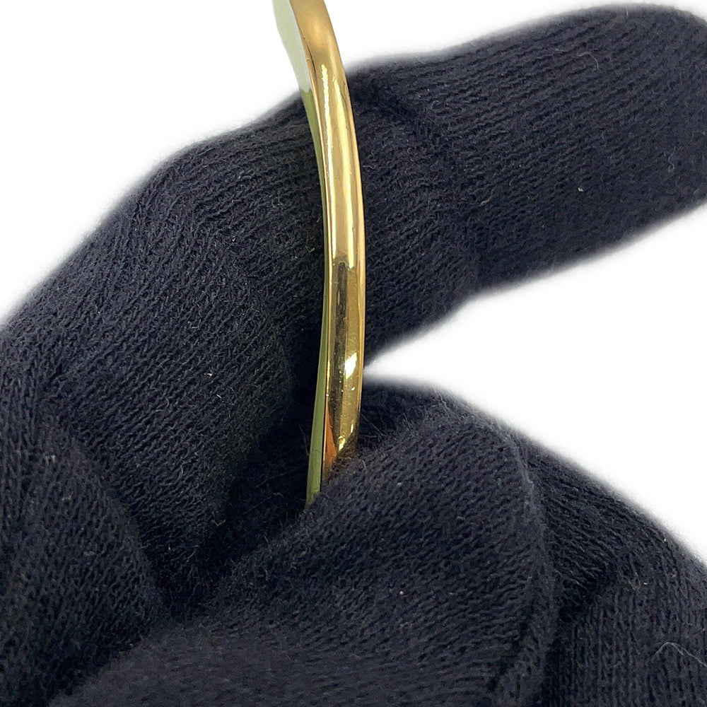 Bottega Veneta Curved Cuff Bracelet Size L Green/Lime741013 Ag925 Enamel