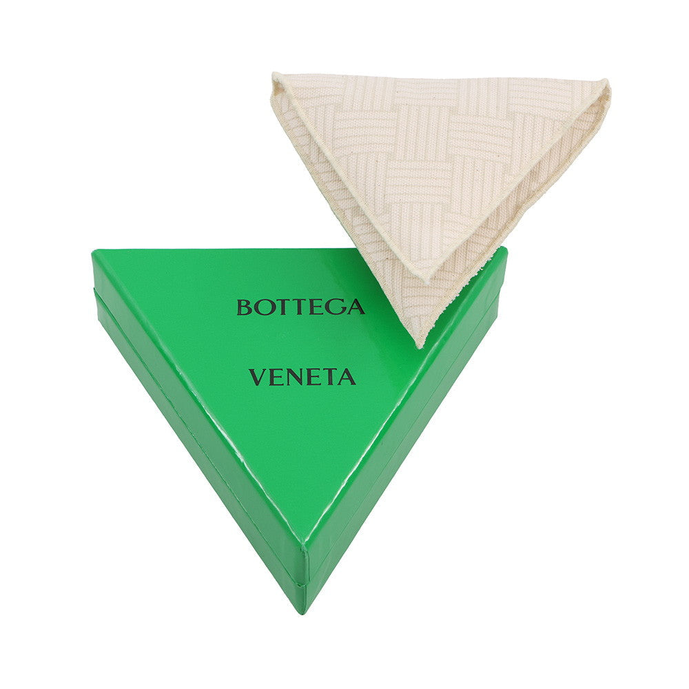 Bottega Veneta Curved Cuff Bracelet Size L Green/Lime741013 Ag925 Enamel