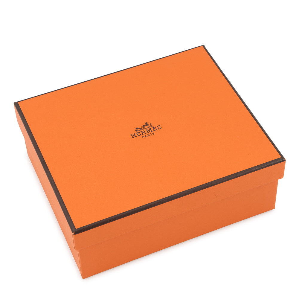HERMES Claudia Rose Sakura Lambskin Silk