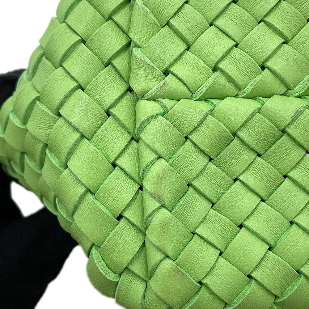 Bottega Veneta INTRECCIATO Mini Cabas 2WAYBag Green709464 Lambskin