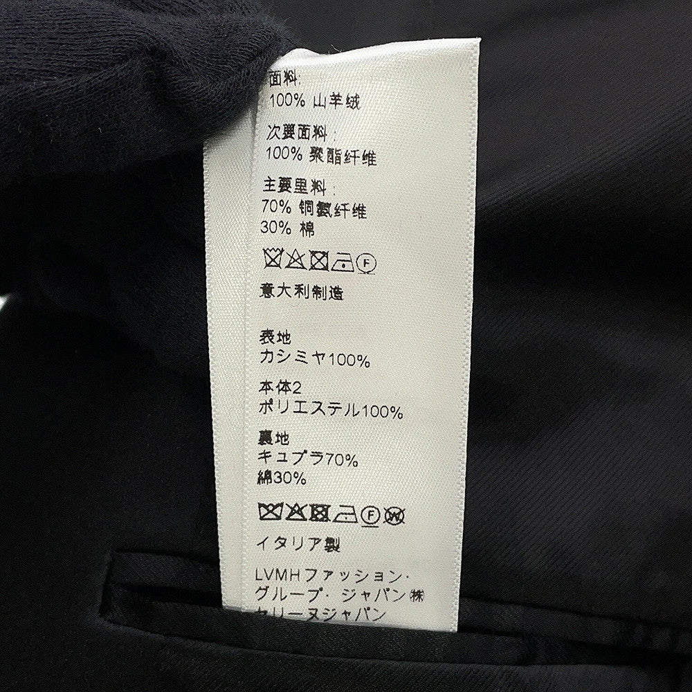 CELINE Cashmere tuxedo coat Size 34 Black2M02B6700 Cashmere100%
