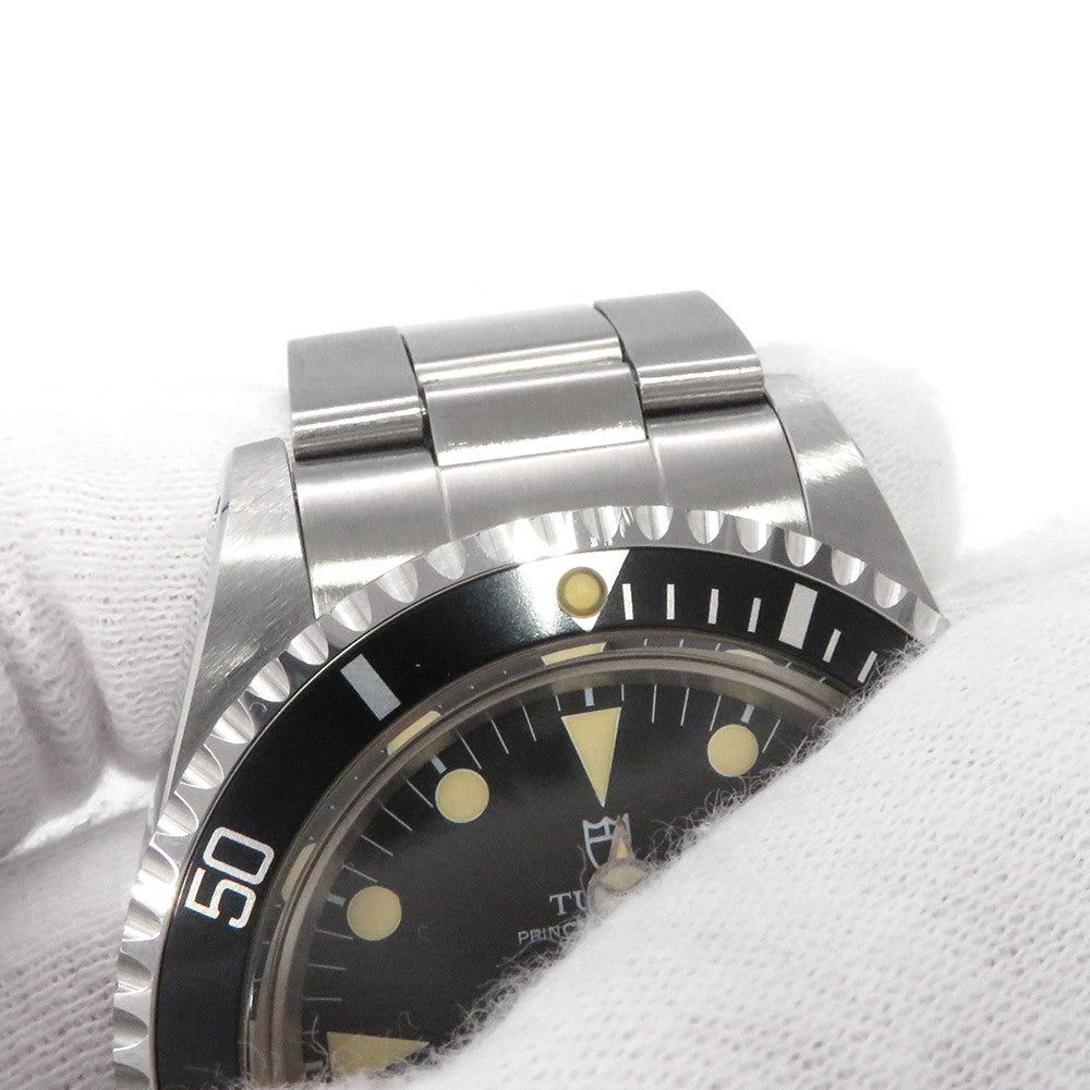 TUDOR Prince Oyster Date Submariner W39.5mm Stainless Steel Black Dial79090