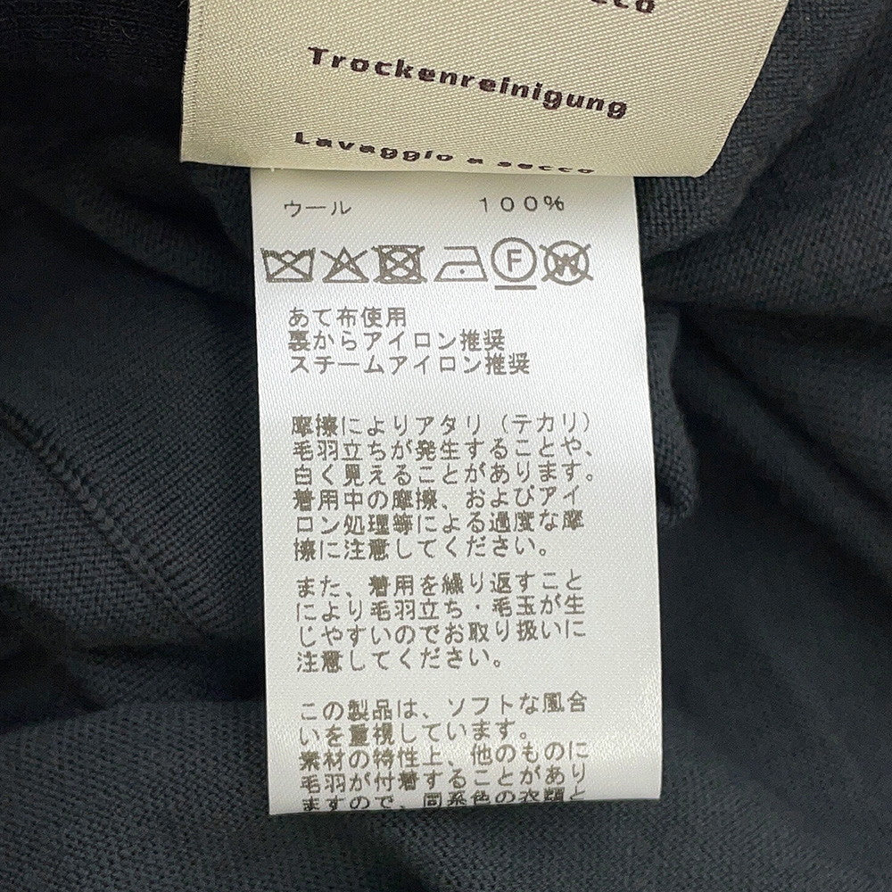 HERMES cardigan Size S GrayH567210HA Wool 100%