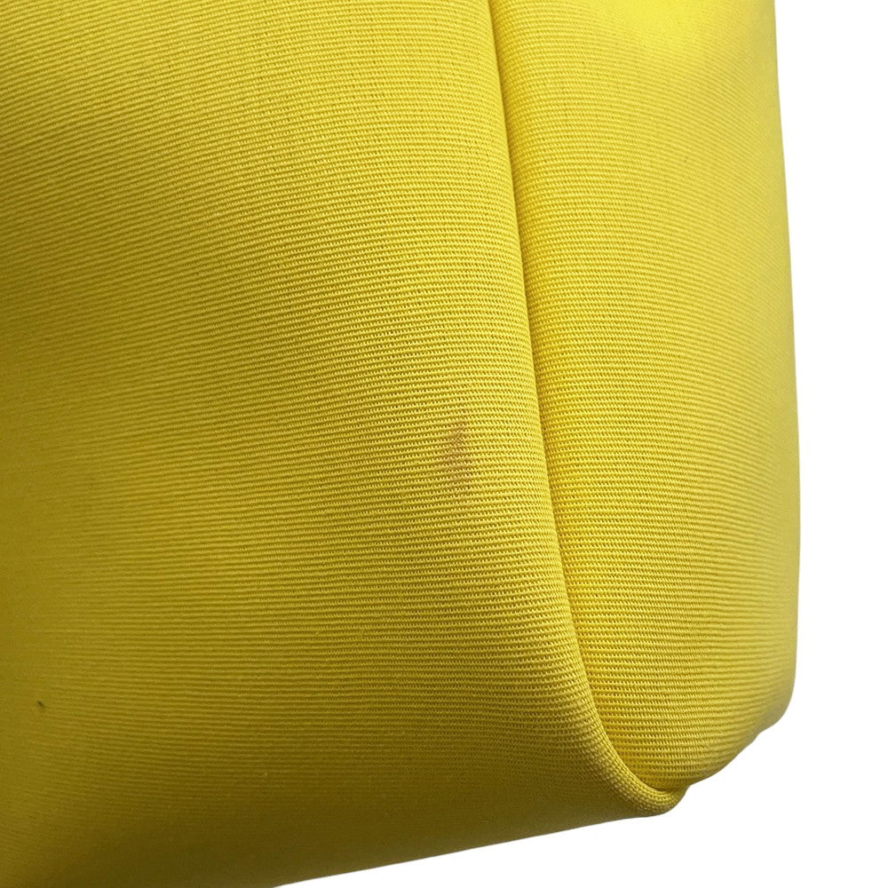 HERMES Herbag Zip Le Tournet Citron/Natural Toile Officier Vache Hunter Leather Size PM