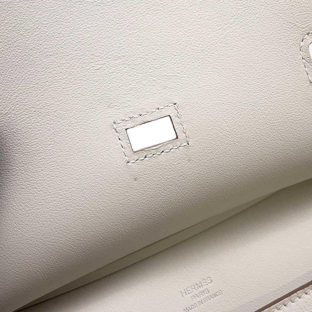 HERMES Jypsiere Grease pail Swift Leather Size Mini