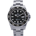 ROLEX GMT MasterII W40mm Stainless Steel Black Dial116710LN
