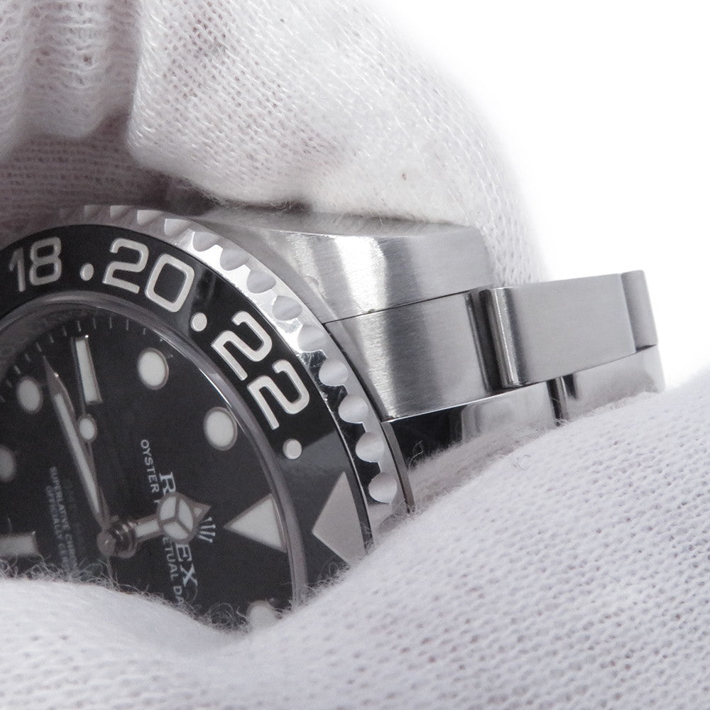 ROLEX GMT MasterII W40mm Stainless Steel Black Dial116710LN