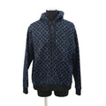 LOUIS VUITTON Zip hoodie Size XL Noir/BlueRM2319 SQ5 HOY04W Polyester56% Nylon29% Cotton15%