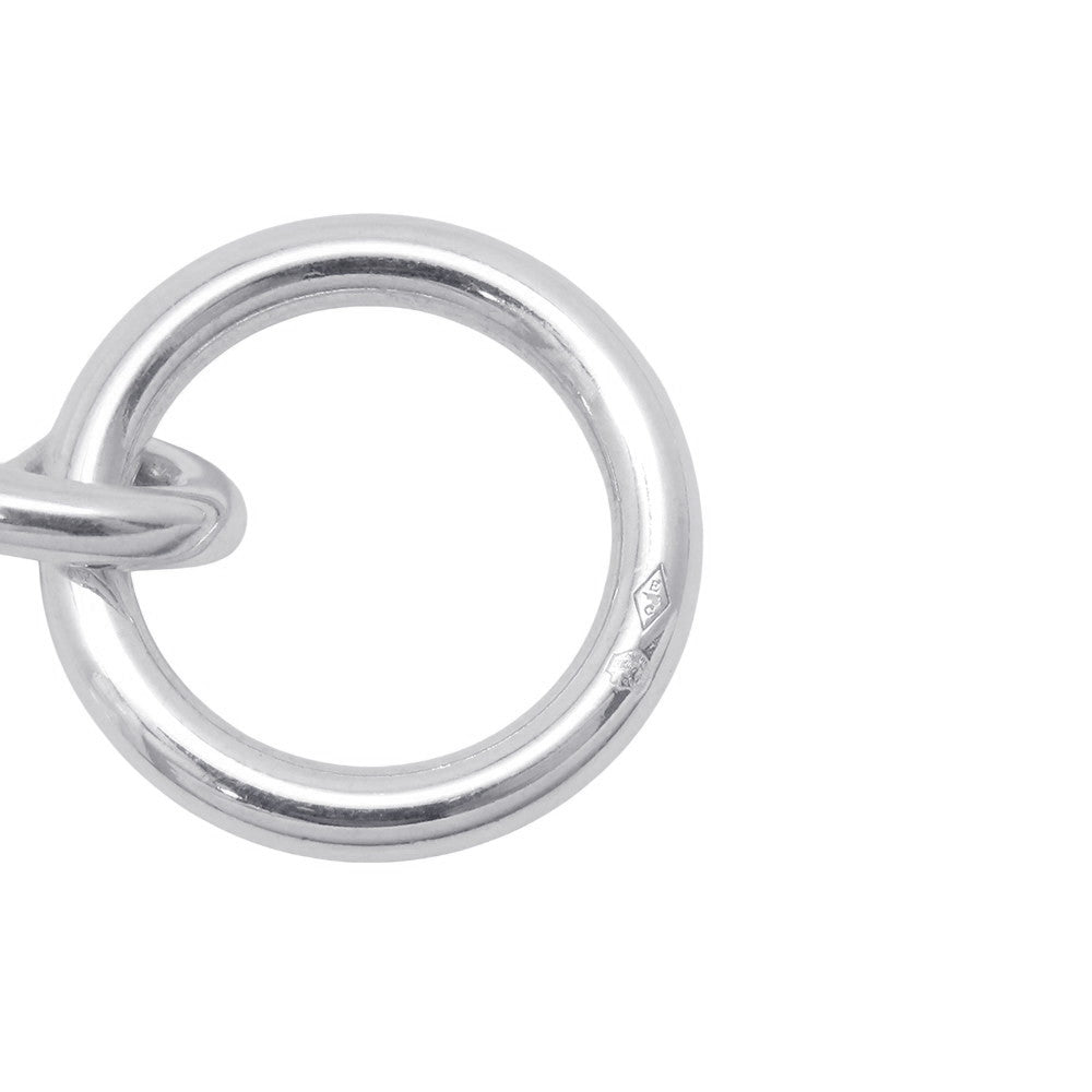 HERMES Chaine d'Ancre Bracelet 15 frames Size PM SV925