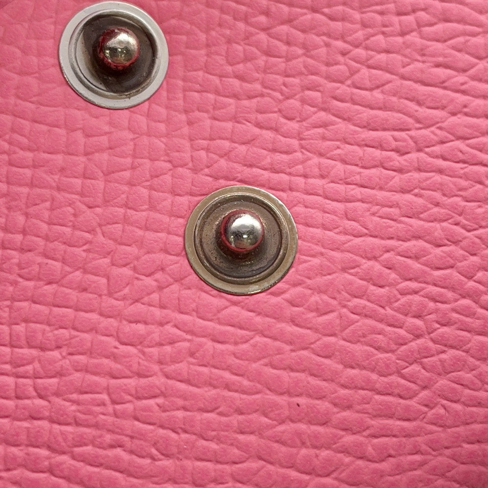 HERMES Calvi duo Rose Azalee Epsom