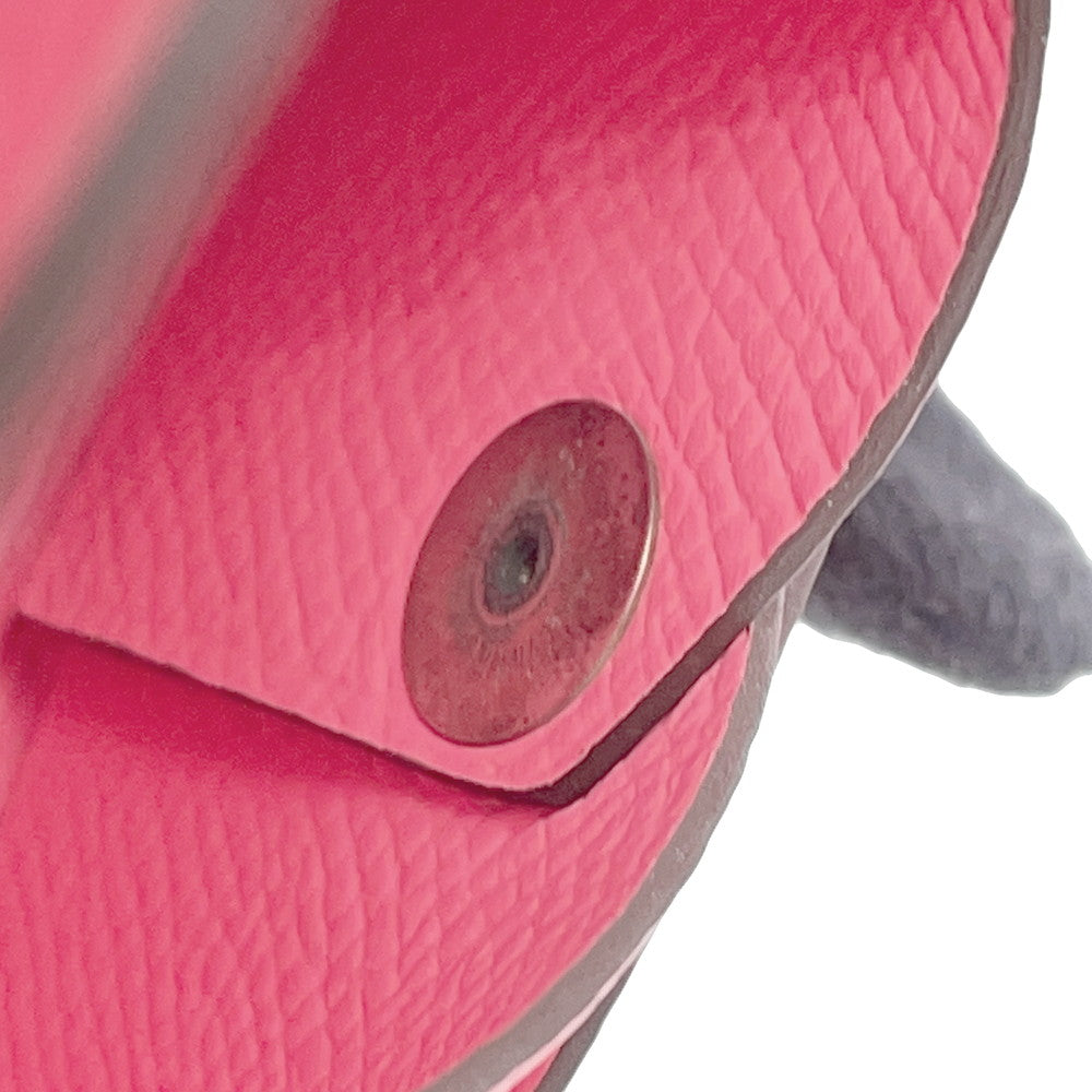 HERMES Calvi duo Rose Azalee Epsom