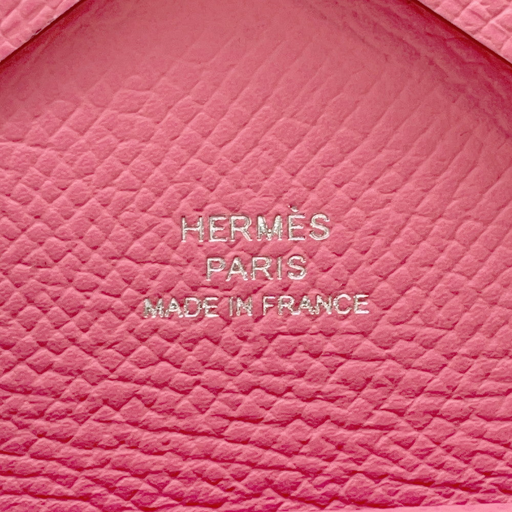 HERMES Calvi duo Rose Azalee Epsom
