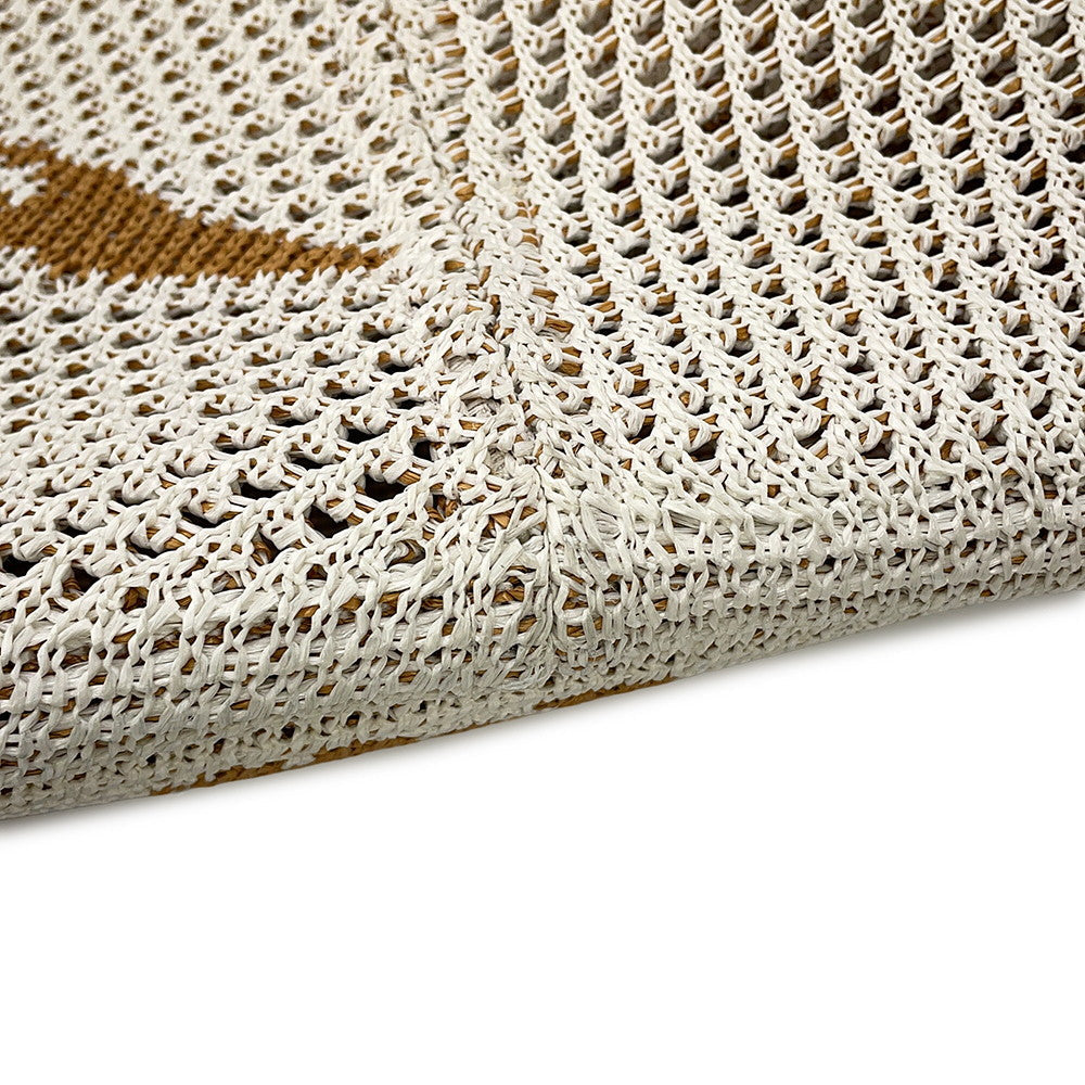 BURBERRY EKD Crochet Bag White/Brown8109266 Viscose