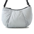 MONCLER Hobo Blanket Small Light Blue/Black Nylon