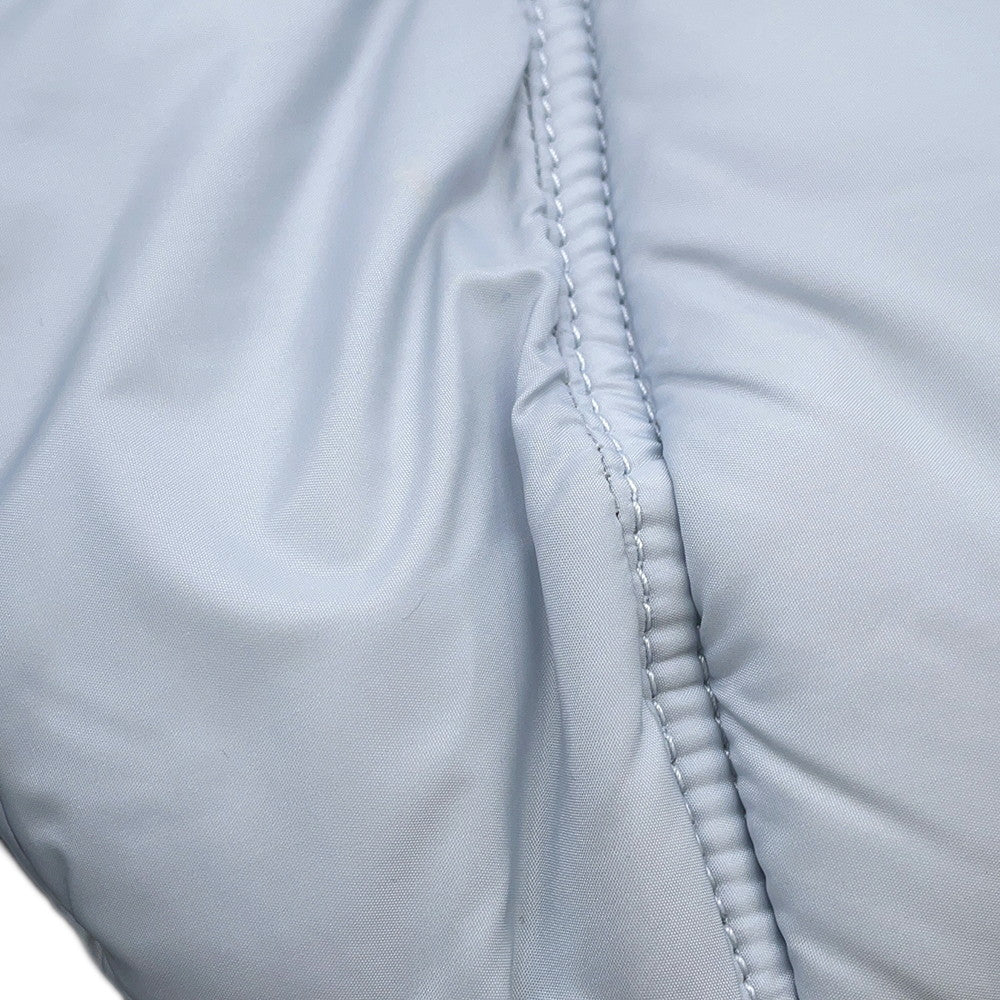 MONCLER Hobo Blanket Small Light Blue/Black Nylon