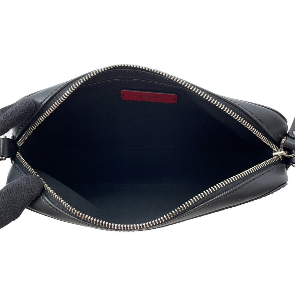 Valentino Garavani VLTNLogo Shoulder Bag Black4Y2B0704WJW Leather