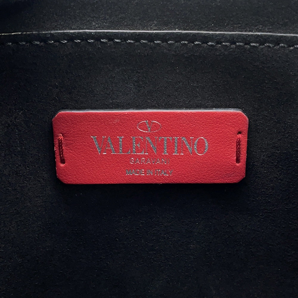 Valentino Garavani VLTNLogo Shoulder Bag Black4Y2B0704WJW Leather