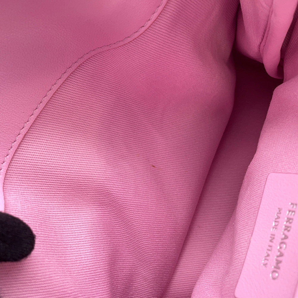 Ferragamo Tote Pink214988 Fabric