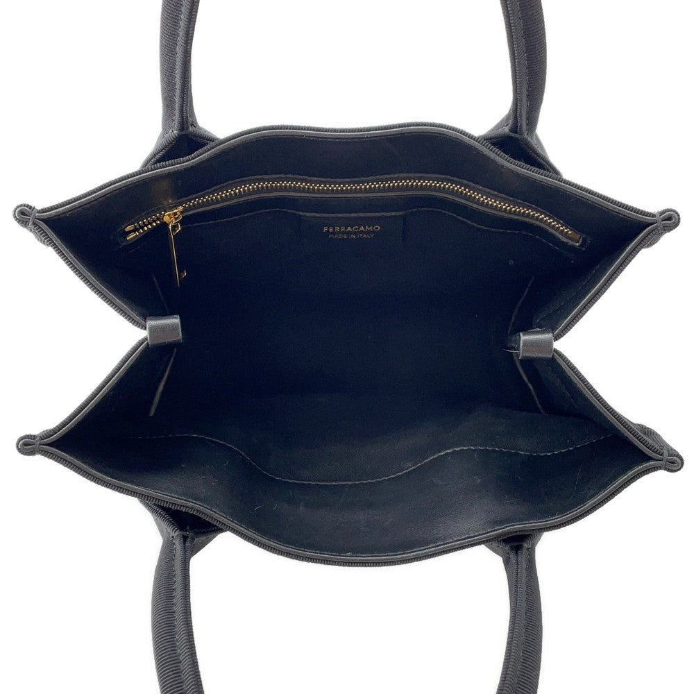 Ferragamo Tote Bag Black214988 Fabric