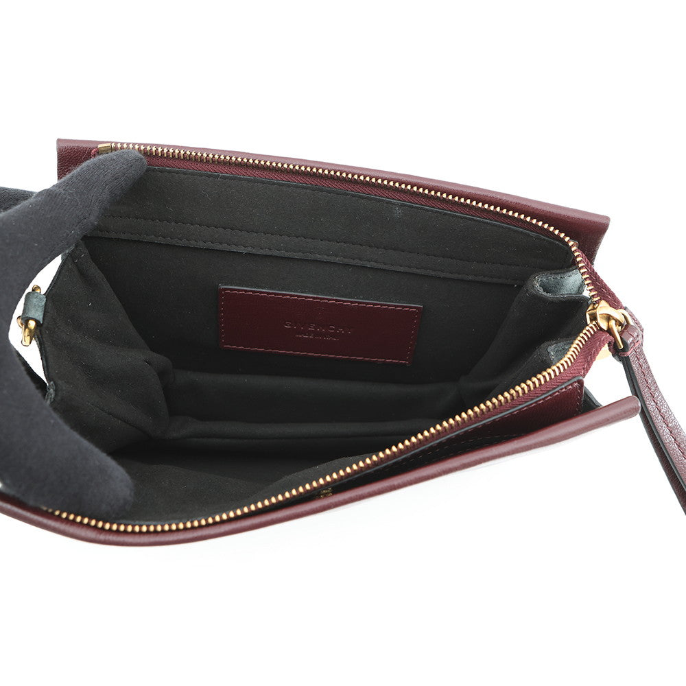 Givenchy CROSS3 2WAYBag BordeauxBB501JB07L506 Leather suede