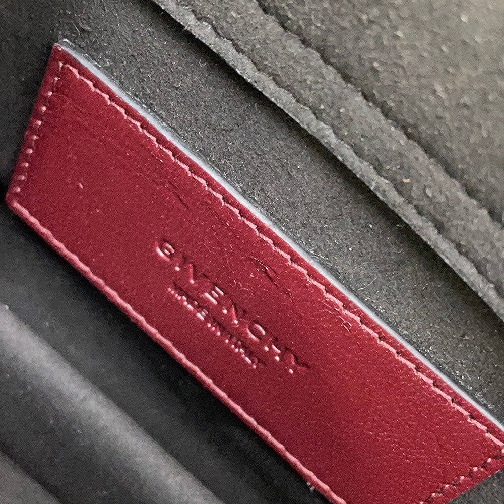 Givenchy CROSS3 2WAYBag BordeauxBB501JB07L506 Leather suede