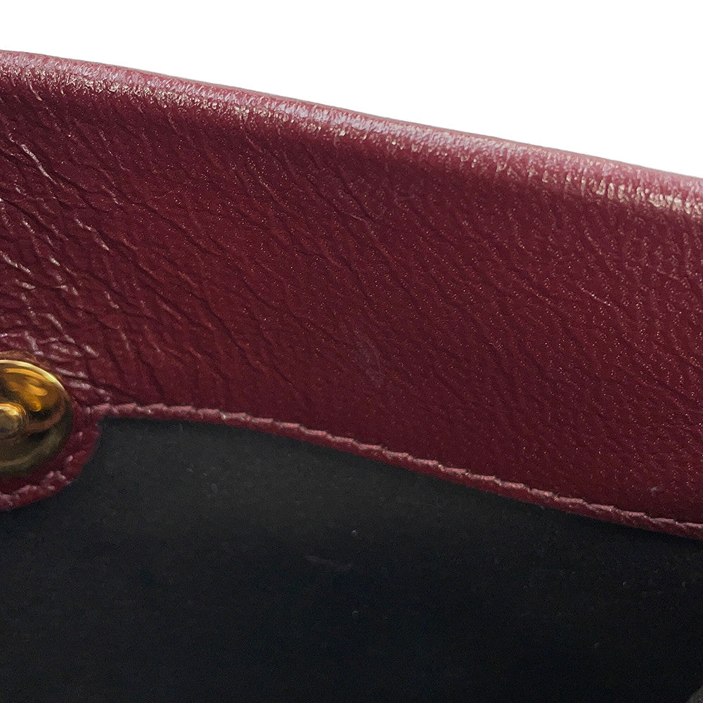 Givenchy CROSS3 2WAYBag BordeauxBB501JB07L506 Leather suede