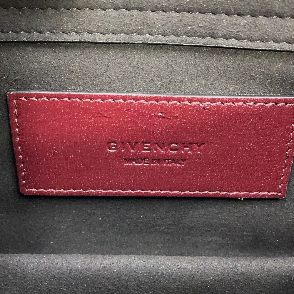 Givenchy CROSS3 2WAYBag BordeauxBB501JB07L506 Leather suede