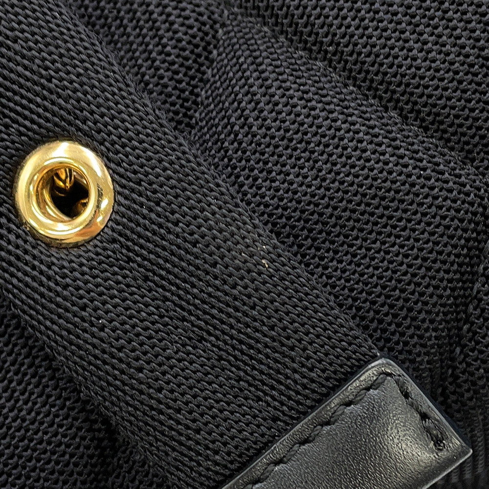 BURBERRY Logo Backpack Black4033282 Nylon Leather