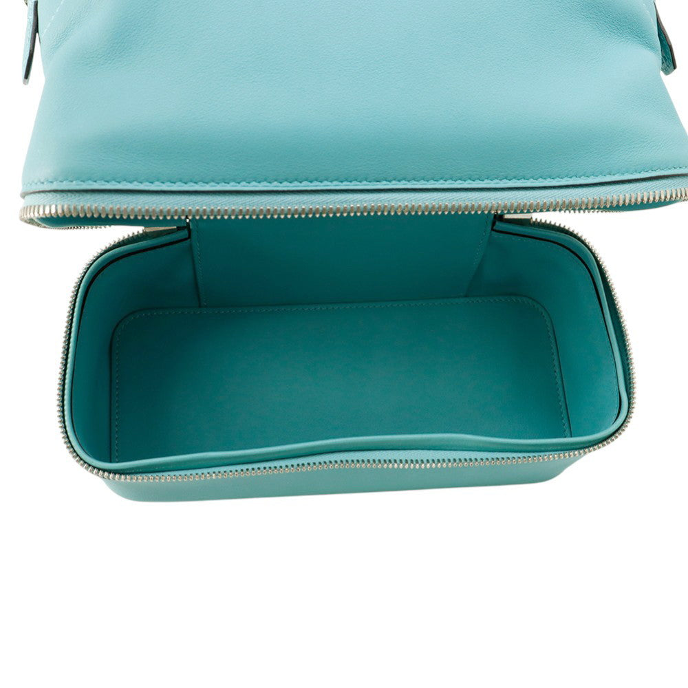 HERMES Bolide Sucre Blue Atoll Swift Leather