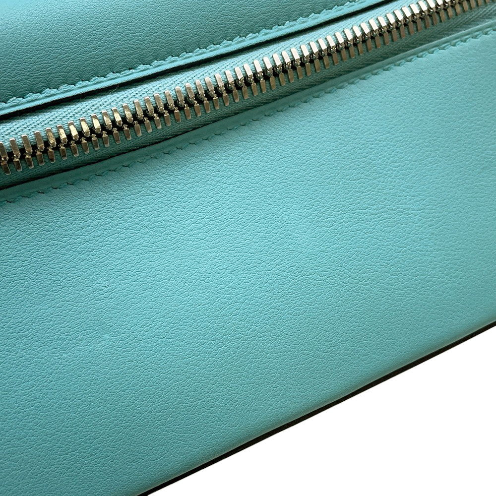 HERMES Bolide Sucre Blue Atoll Swift Leather