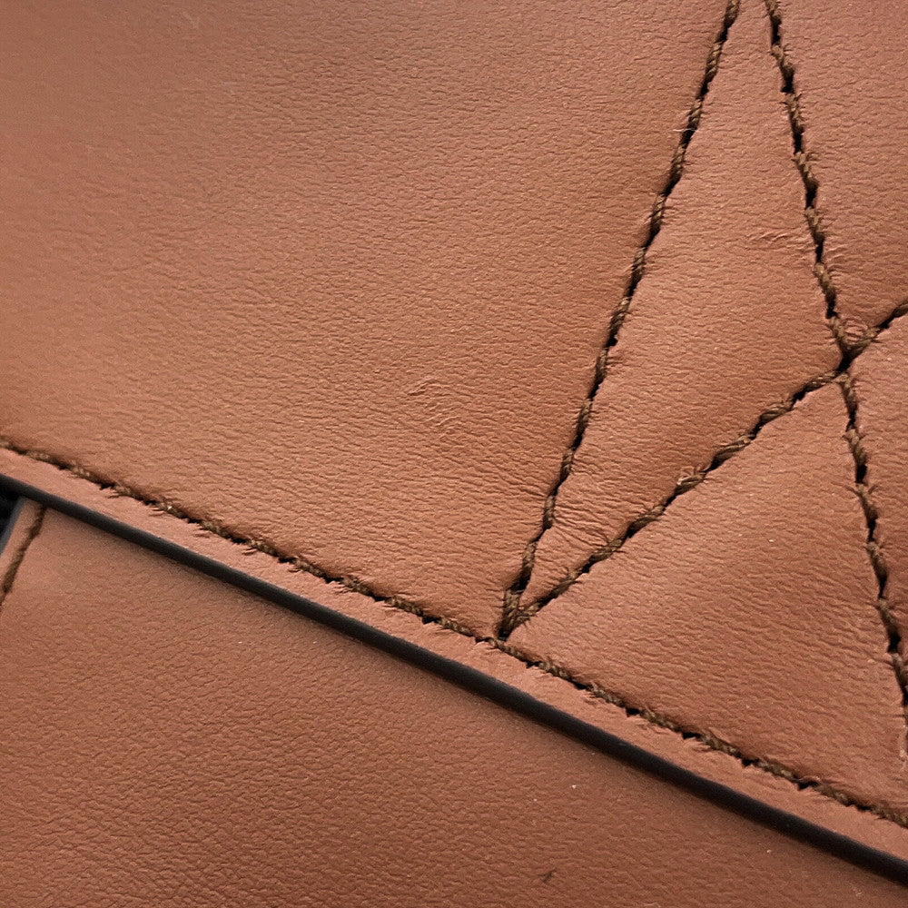 BURBERRY Logo Tote Bag Black/Brown8093453 Canvas Leather