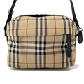 BURBERRY Nova Check Shoulder Bag Beige8084111 Nylon