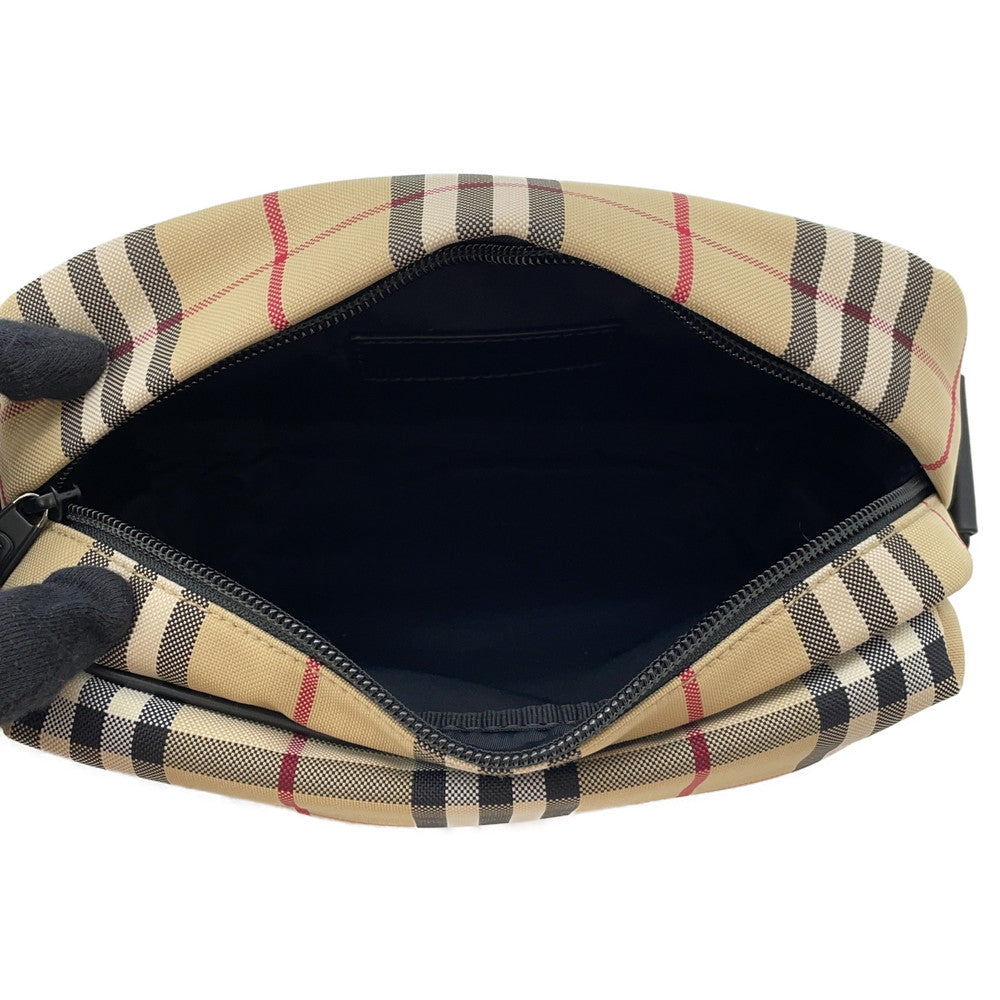 BURBERRY Nova Check Shoulder Bag Beige8084111 Nylon