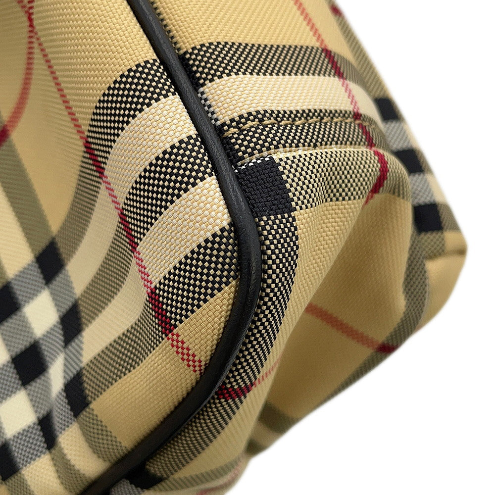 BURBERRY Nova Check Shoulder Bag Beige8084111 Nylon