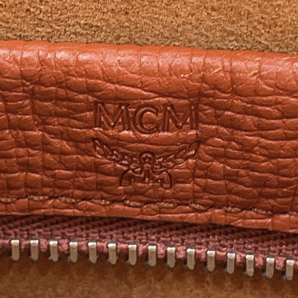 MCM Logo 2WAY Shoulder Bag BrownMWH6ASR01NE001 Leather