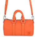 LOUIS VUITTON Keepall OrangeM81004 LV Aerogram Size XS