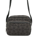 LOEWE Repeat Anagram Camera Bag Pochette Shoulder Bag Charcoal Grey/BlackB604Z80X01 Canvas Size Mini