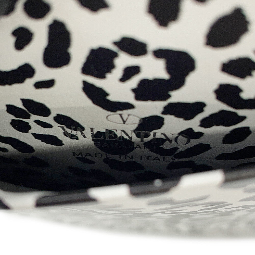Valentino Garavani VLTN Logo Pochette Leopard White/BlackWY0P0T13MHK Leather