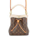 LOUIS VUITTON Neonoe BrownM46319 Monogram Shearling Size BB