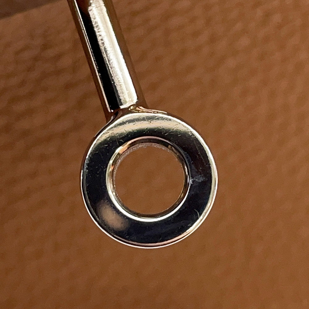 HERMES Kelly Retourne Gold Togo Leather Size 28