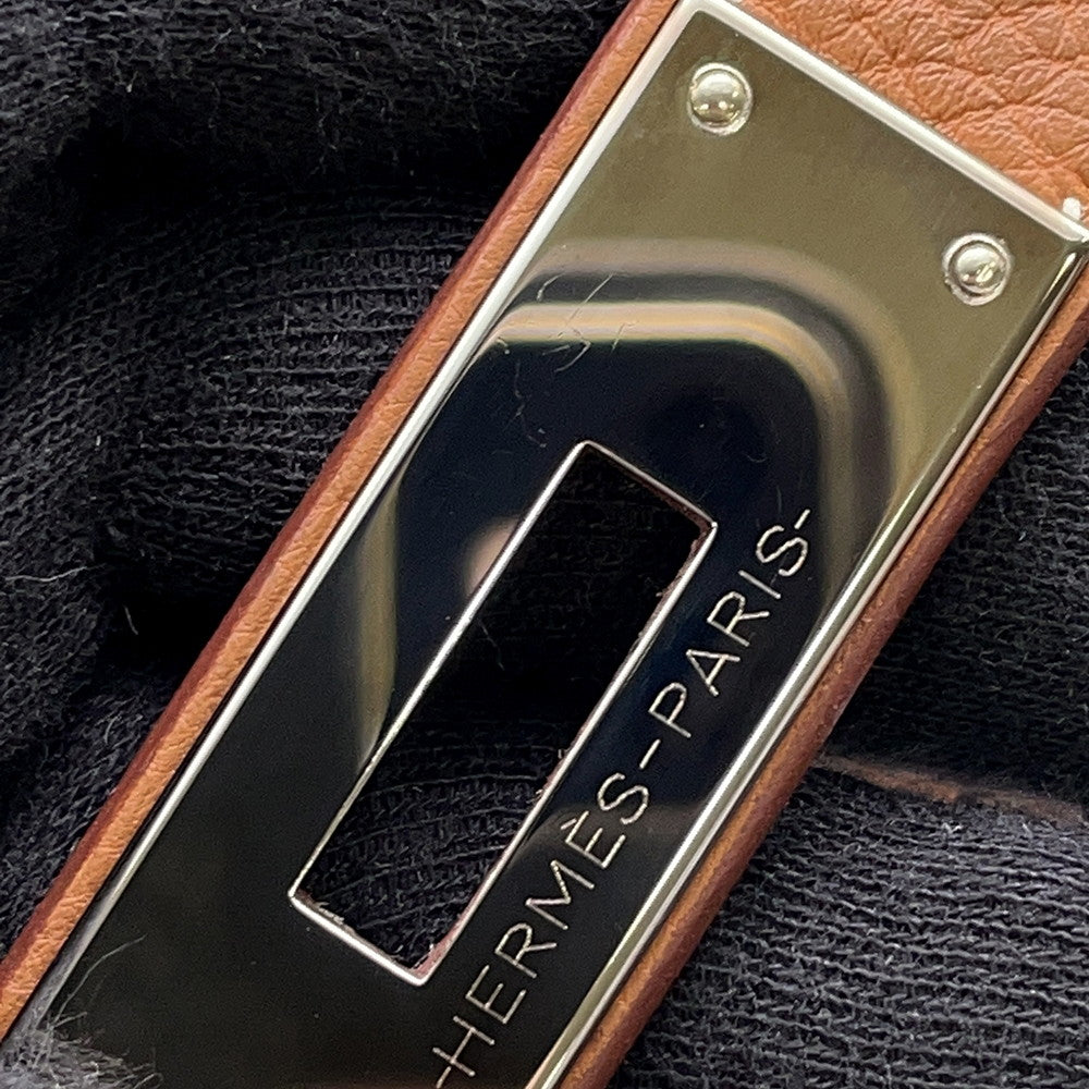 HERMES Kelly Retourne Gold Togo Leather Size 28