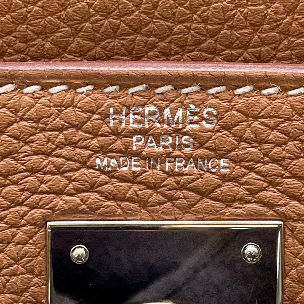 HERMES Kelly Retourne Gold Togo Leather Size 28